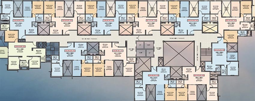 Floor Plan of Gera Misty Waters in Mundhwa, Pune - Image 183520