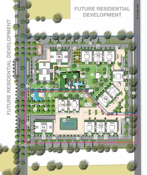 Master Plan of Godrej Infinity in Mahalunge, Pune - Image 106153