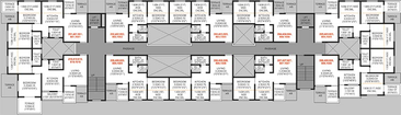 Floor Plan of AV Vitthal Landmark in Moshi, Pune - Image 182859