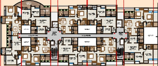 Floor Plan of Siddhivinayak Vision Ace Phase 1 in Wakad, Pune - Image 163606