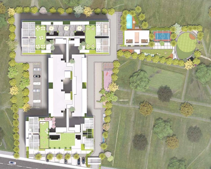 Master Plan of Mangalam Melizma in Kiwale, Pune - Image 106180