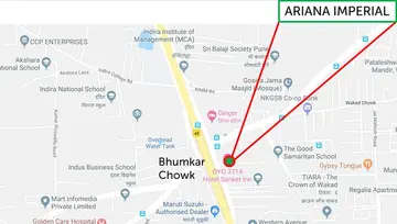Location of Wakadkar Ariana Imperial - Image 162833