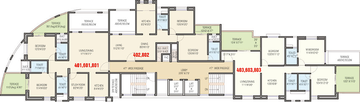 Floor Plan of Space Shivom Regency in Baner, Pune - Image 162674