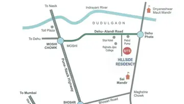 Location of Rajshree Hillside Residency - Image 162448