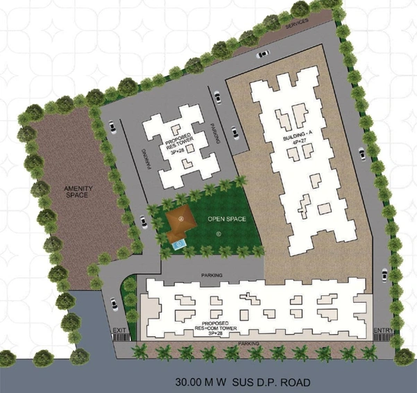 Master Plan of Kiran Swastik in Sus, Pune - Image 105999
