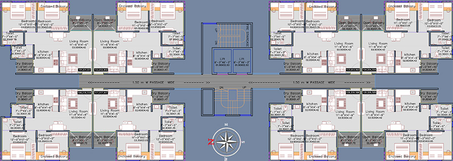 Floor Plan of Golden Fortune in Wakad, Pune - Image 162050