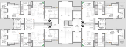 Floor Plan of Vilas Yashwin Sukhniwas in Hinjewadi, Pune - Image 106236
