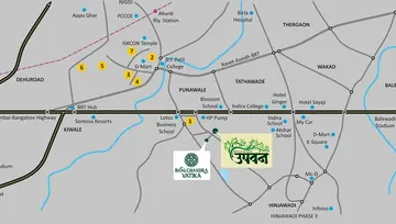 Location of N.B Bhalchandra Upvan - Image 161504
