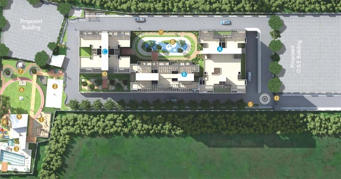 Master Plan of Sonai Shaurya Residence in Lohegaon, Pune - Image 106257