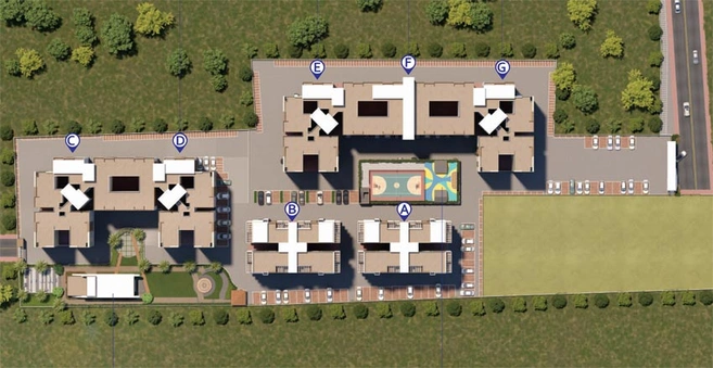 Master Plan of Laxmi Emerald in Lohegaon, Pune - Image 106270