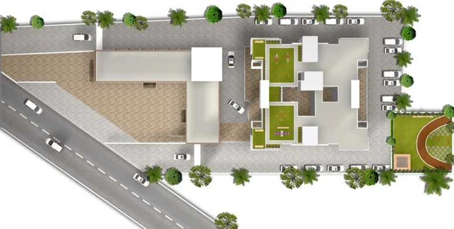 Master Plan of Chikhale Kohinoor Artize in Hadapsar, Pune - Image 162038