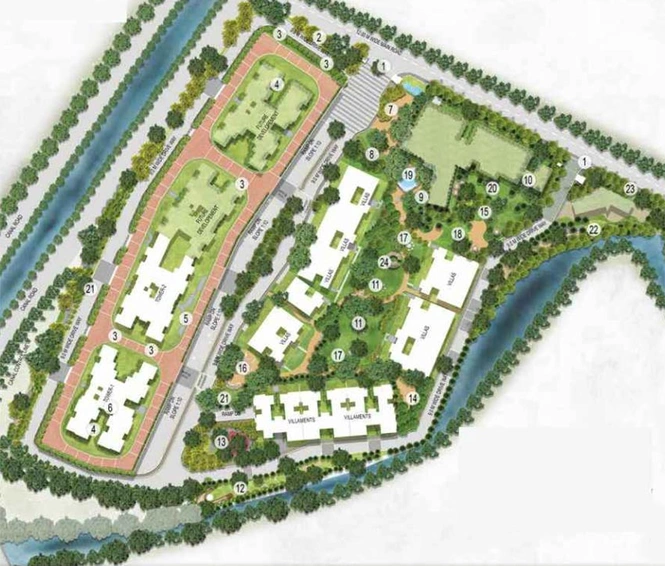Master Plan of Wildernest - SP Kingstown in Shewalewadi, Pune - Image 106101