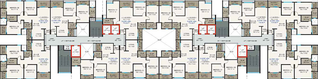 Floor Plan of Malhar Magnus Evoq in Dehu Road, Pune - Image 161575