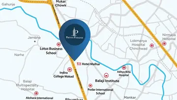 Location of Prithvi Paradise - Image 161272