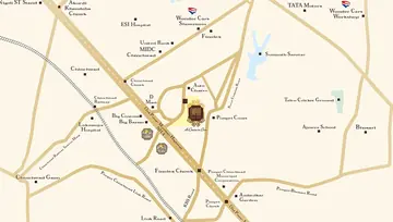 Location of Sukhwani Empire Square - Image 161031