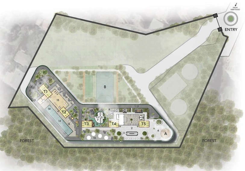 Master Plan of Tribeca Yoo One in NIBM, Pune - Image 106328
