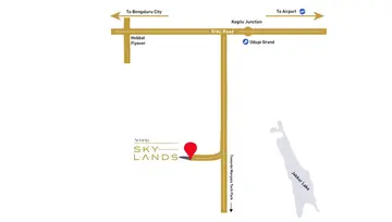 Location of Arvind Skylands - Image 205850