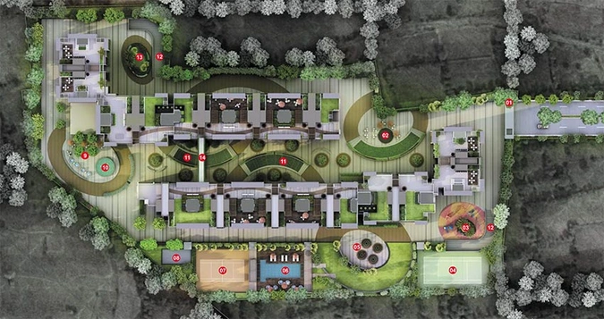 Master Plan of Arvind Skylands in Yelahanka, Bangalore - Image 205852
