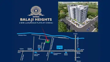 Location of Shree Balaji Heights - Image 106516