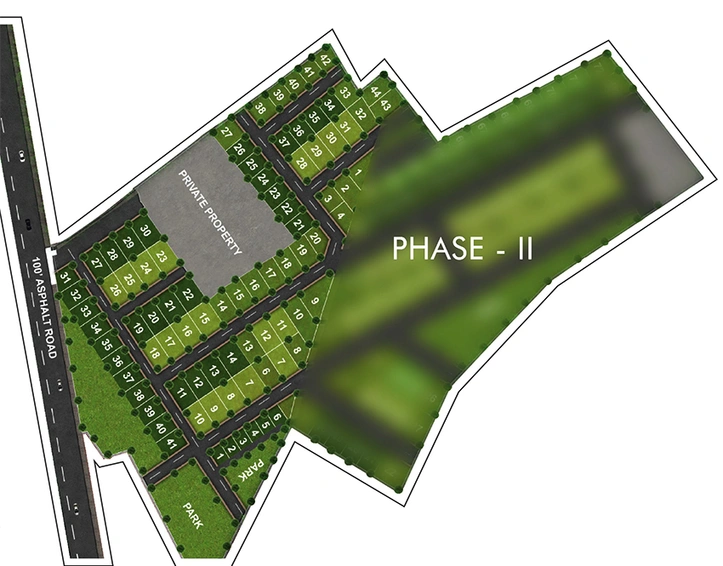 Master Plan of Gravity Forest View in Banashankari, Bangalore - Image 181643
