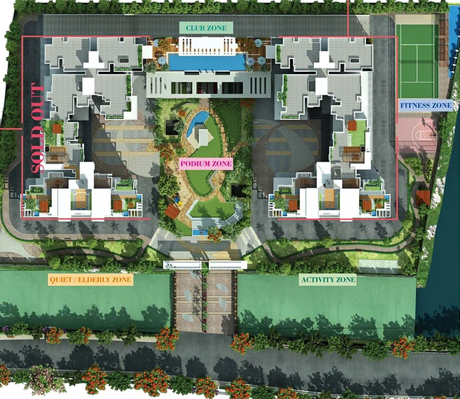 Master Plan of Advaitha Aksha in Koramangala, Bangalore - Image 181551