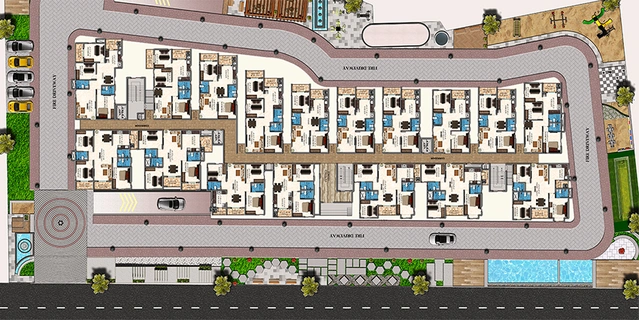 Master Plan of DS MAX Sky Blossom in Begur, Bangalore - Image 181602
