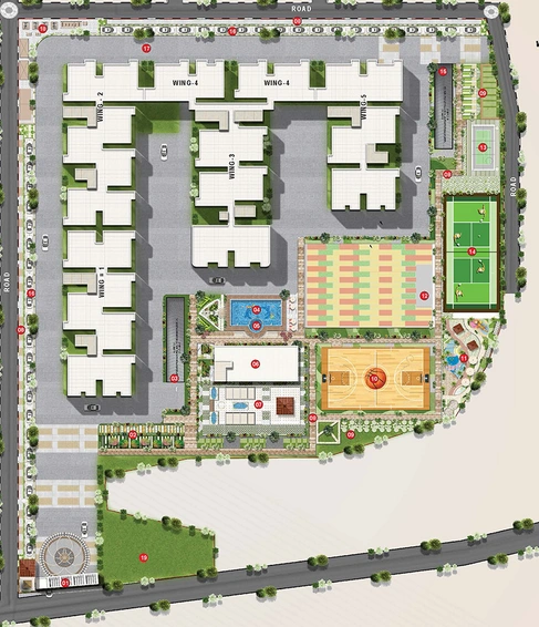 Master Plan of United Dreamcity in Whitefield, Bangalore - Image 176931