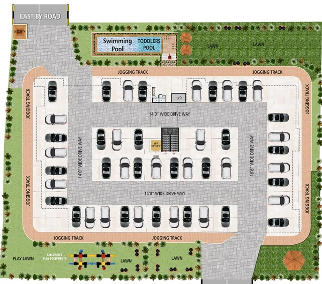 Master Plan of Elite Brookvale in Rajarajeshwari Nagar, Bangalore - Image 181625