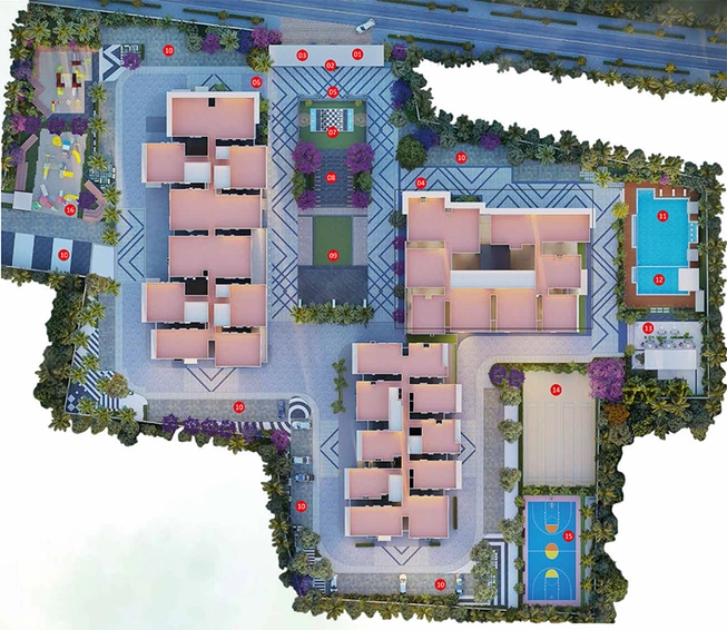 Master Plan of SSVR Niyaara in Varthur, Bangalore - Image 176138