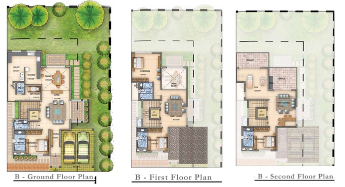 4 BHK House/Villa in Prestige Bougainvillea in Whitefield, Bangalore - Image 710830