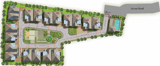 Master Plan of Prestige Bougainvillea in Whitefield, Bangalore - Image 106568
