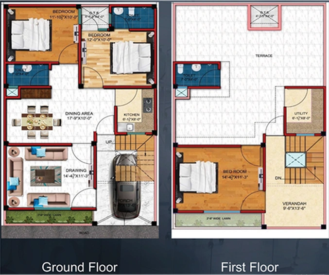 3 BHK House/Villa in Grah Enclave Phase 6 in Faizabad Road, Lucknow - Image 818893