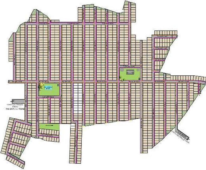 Master Plan of Sahu Kalpana Residency in Mohanlalganj, Lucknow - Image 177835