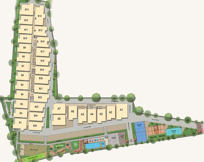 Master Plan of Hilife Nature in Belathur, Bangalore - Image 178698