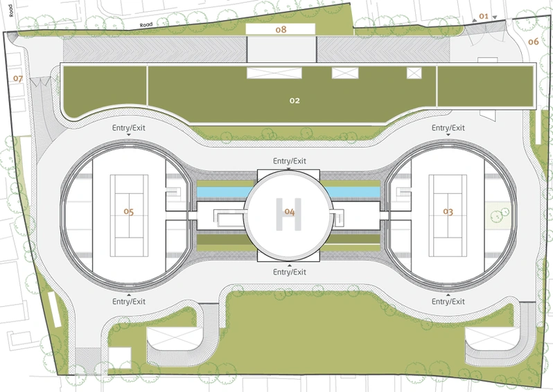 Master Plan of Total Environment Learning To Fly in JP Nagar, Bangalore - Image 106922