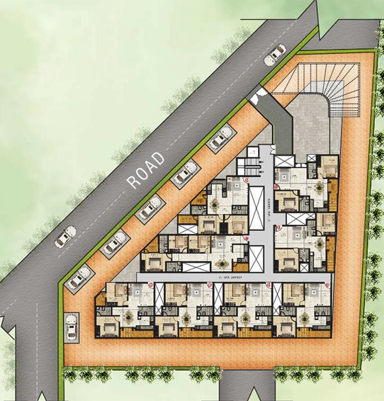 Master Plan of VGR Greens in Kudlu Gate, Bangalore - Image 178800