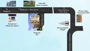 Location of VMR Sandhya Homes - Image 128512