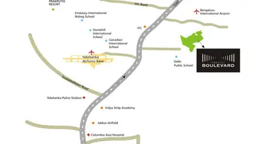 Location of Embassy Boulevard - Image 106945