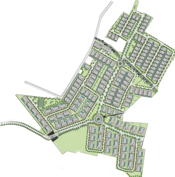 Master Plan of Embassy Boulevard in Yelahanka, Bangalore - Image 106946