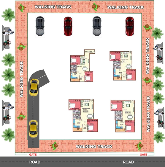 Master Plan of Global Greens Pinnacle in Channasandra, Bangalore - Image 169533