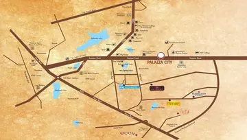 Location of SJR Palazza City - Image 106634