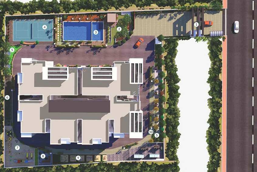 Master Plan of Ankuraa Lotus in Whitefield, Bangalore - Image 169447