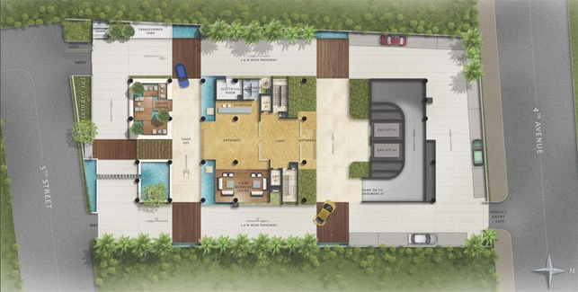 Master Plan of Ozone The Gardenia in Anna Nagar, Chennai - Image 127941