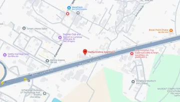Location of Shri Balaji Radha Krishna Apartment - Image 191332