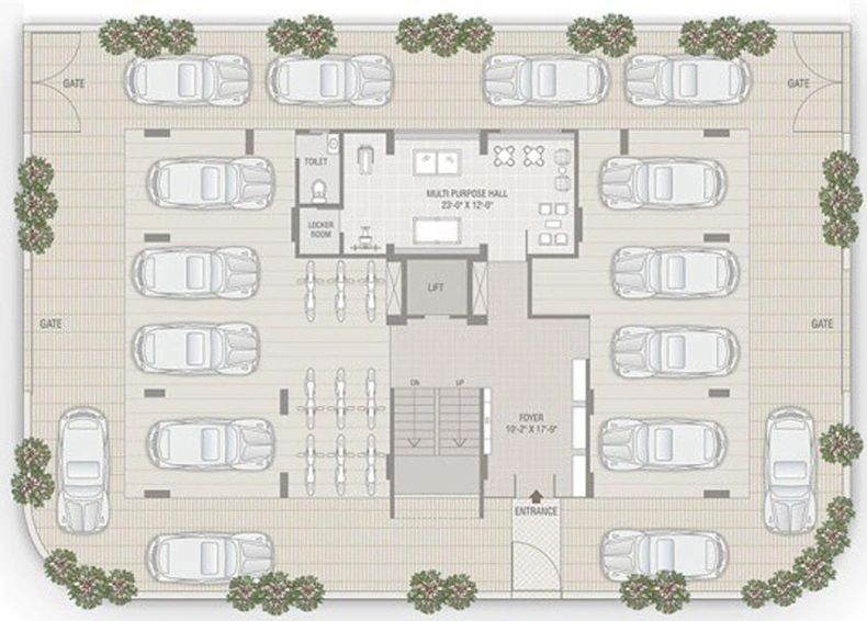 Master Plan of Aashka Sun Aashka in Ambawadi, Ahmedabad - Image 107019