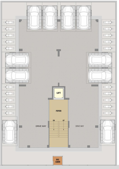Master Plan of Aashka Sun Aashka 2 in Ambawadi, Ahmedabad - Image 107027