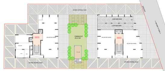 Master Plan of Minolt Artham 97 in Vaishnodevi Circle, Ahmedabad - Image 107037