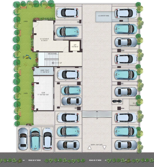 Master Plan of ABD Pristine in Vaishali Nagar, Jaipur - Image 146872