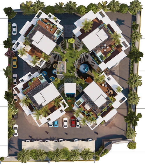 Master Plan of MJ Lifespaces Park Square in Indira Nagar, Lucknow - Image 191307