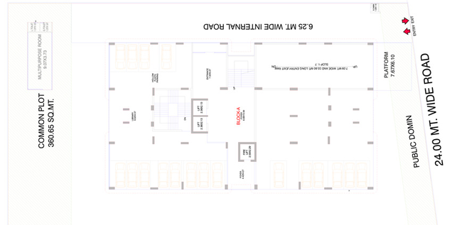 Master Plan of Raghuveer Royal Riviera 2 in Randesan, Gandhinagar - Image 107059